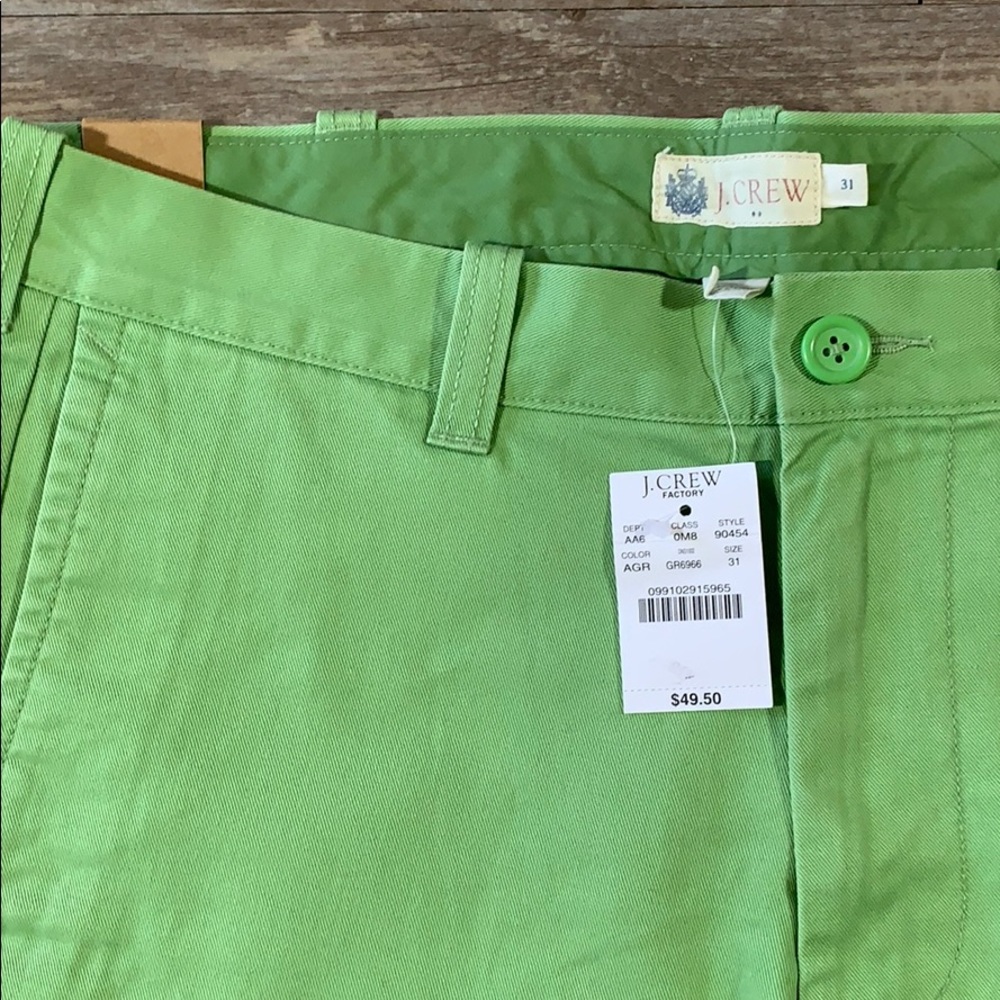 Men’s J. Crew Factory Shorts Size 31 NWT
